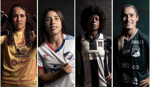 La Copa Libertadores, por primera vez, se disputa en dos países distintos: Paraguay y Uruguay. Foto: composición/ Conmebol Libertadores Femenina