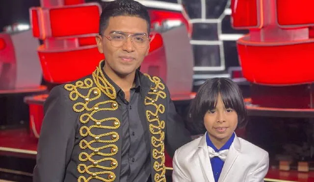 Christian Yaipén y Angelo Villanueva llegaron juntos hasta la gran final de La voz kids 2021. Foto: Christian Yaipén/ Instagram