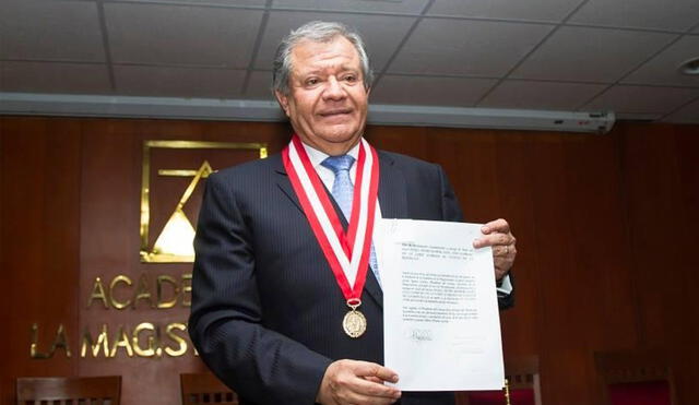 Ex juez supremo Ángel Romero Díaz niega su participación en Los Cuellos Blancos del Puerto. Foto: La República