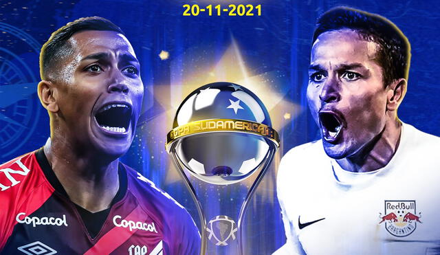 Athletico Paranaense y RB Bragantino lucharán por ser el campeón de la Copa Sudamericana 2021. Foto: Twitter