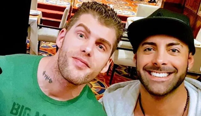 Sebastián Lizarzaburu y Greg Michel mantienen una amistad duradera. Foto: Instagram