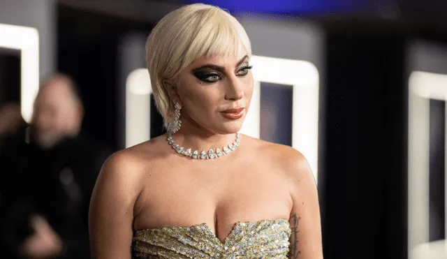 Lady Gaga reveló más detalles de House of Gucci a Marc Malkin durante el estreno de la película en Los Ángeles. Foto: Variety