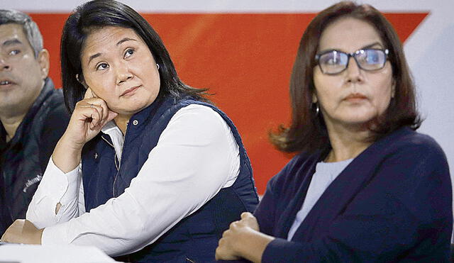 Aliados. Juárez postuló en la frustrada plancha de Keiko Fujimori y hoy sigue sus lineamientos. Congresistas de los partidos más conservadores se unen en un bloque duro opositor al Gobierno. Foto: EFE