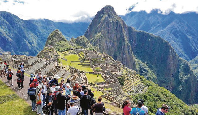 Reactivación. Machu Picchu, un heraldo del turismo. Foto: difusión
