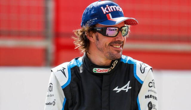 La última vez que Fernando Alonso terminó en el podio de la Fórmula 1 fue en el 2014. Foto: Twitter Mister Chip