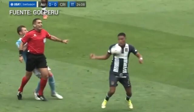 Alianza Lima vs. Sporting Cristal. Captura: Gol Perú.