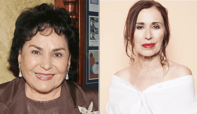 Carmen Salinas será reemplazada por María Rojo en la telenovela Mi fortuna es amarte. Foto: composición/difusión