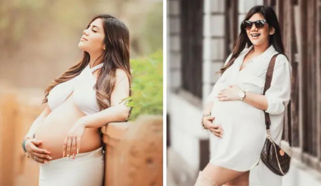 María Fe Saldaña está a la espera de dar a luz. Foto: Instagram