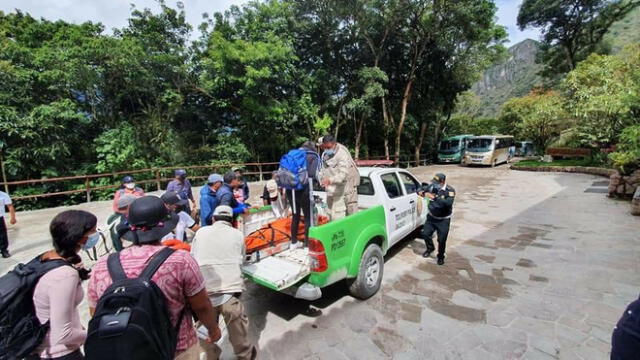 Los acompañantes de Kanaparti Butchi Badu manifestaron que presentó problemas respiratorios cuando se encontraba en la parte alta de la montaña. Foto: Ministerio de Cultura