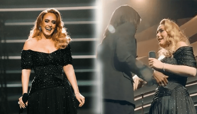 Adele contó al público que la última vez que vio a su maestra fue cuando tenía 8 años. Foto: composición/Adele/Instagram/Twitter