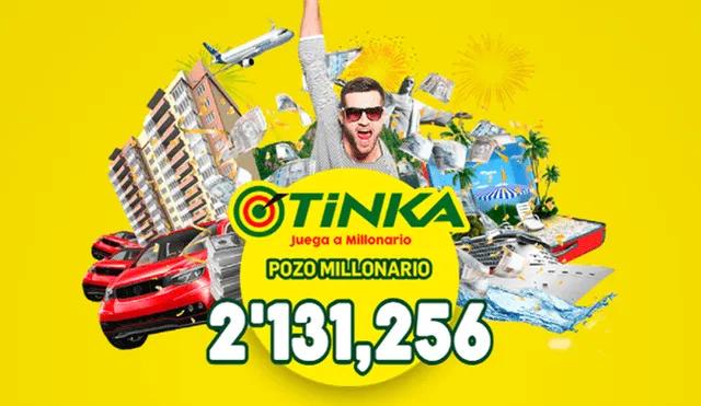 Resultados de nuevo sorteo de la Tinka se conocerán a las 10.50 p. m. Foto: Intralot