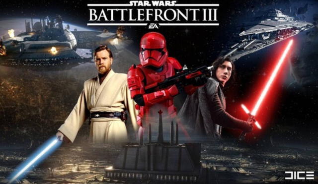 La tercera entrega de la saga que mezcla Battlefield con Star Wars no llegaría, pese a los muchos proyectos con contenido nuevo por parte de Disney. Foto: Reddit