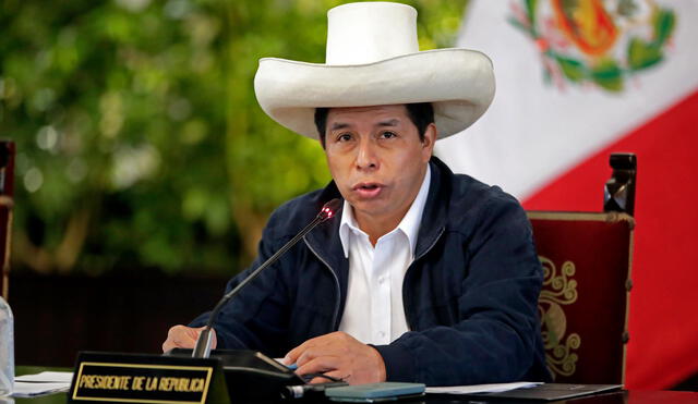 Castillo se refirió a la muerte del gobernador encargado, Walter Gutiérrez. Foto: Presidencia