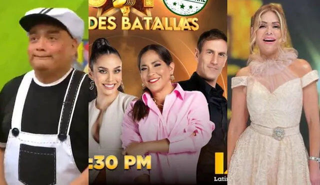 Programas de Latina, América TV y ATV protagonizaron una reñida competencia por el rating. Foto: composición/ATV/Latina/América TV