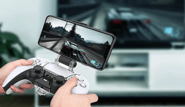 Esto te permitirá disfrutar de juegos de PS5 desde tu smartphone y con el controlador DualSense. Foto: Amazon