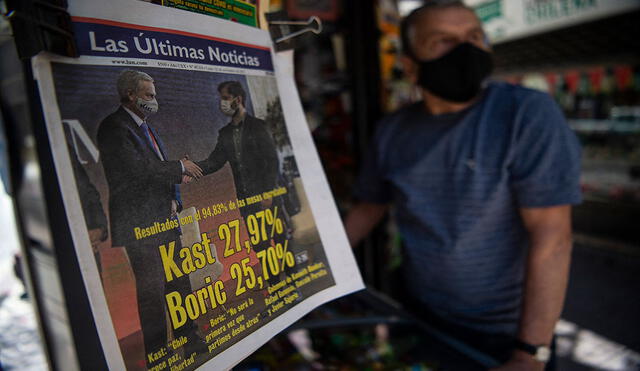 José Antonio Kast y Gabriel Boric pasaron al balotaje en Chile y los mercados ya reaccionaron. Foto: AFP