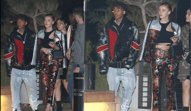 Los artistas asistieron a una cena de la casa de moda francesa Louis Vuitton. Foto: Daily Mail/ Captura.