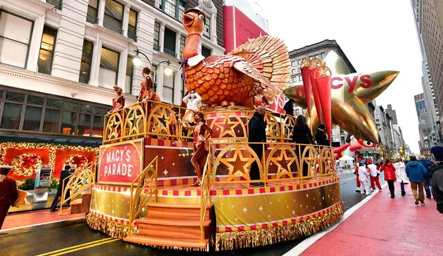 El pavo y el desfile de Macy's son dos de los emblemas del Día de Acción de Gracias. Foto: AFP