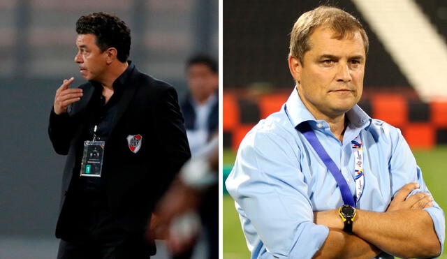Gallardo y Aguirre son los principales candidatos para dirigir a la selección uruguaya. composición: La República