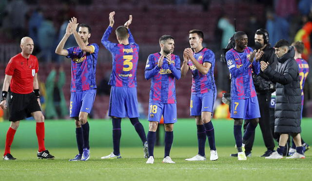 FC Barcelona tiene siete puntos en la tabla del grupo G. Foto: EFE