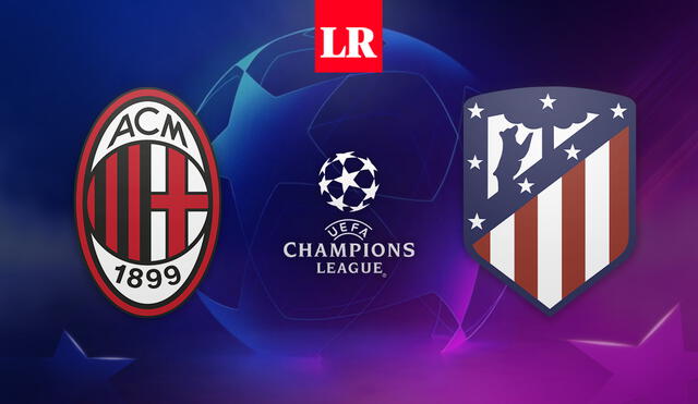 AC Milan vs. Atlético de Madrid se jugará a las 3.00 p. m. (hora peruana). Foto: composición GLR