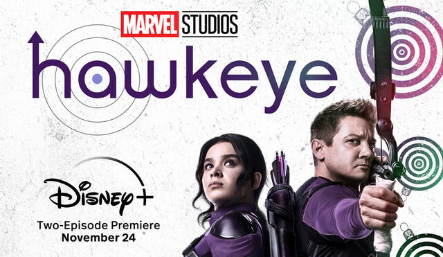 La serie Hawkeye estrenará dos episodios este miércoles 24 de noviembre. Foto: Marvel Studios