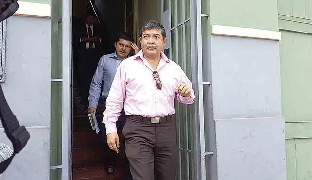 Investigado. Omar Jiménez gobernó Tacna desde el 2015 hasta noviembre del 2018. Foto: La República