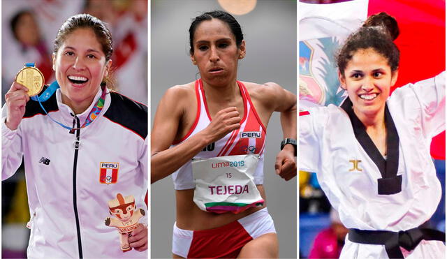 Grandes deportistas peruanas están nominadas para los premios Igualdad, Mujer y Deporte 2021. Foto: composición/Andina