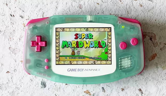 Se trata de un mod de la Game Boy Advance original hecho por un talentoso youtuber. Foto: YouTube