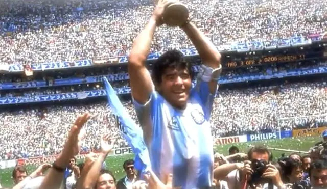Diego Armando Maradona falleció a los 60 años en Buenos Aires. Foto: captura Twitter Liga Profesional