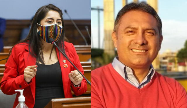 Kelly Portalatino consideró que Perú Libre "respetará" la eventual designación de Carlos Jaico como nuevo secretario general de Palacio de Gobierno. Foto: composición/La República