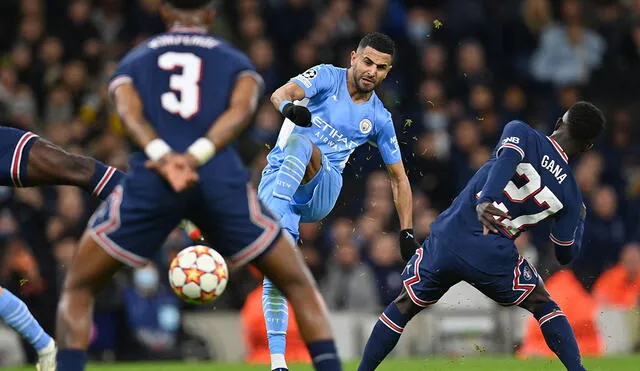 PSG vs. Manchester City EN VIVO por la Champions League 2021-22 desde el Etihad Stadium. Foto: AFP