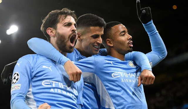 Manchester City sumó 12 puntos y el líder del Grupo A a falta de una fecha. Foto: AFP