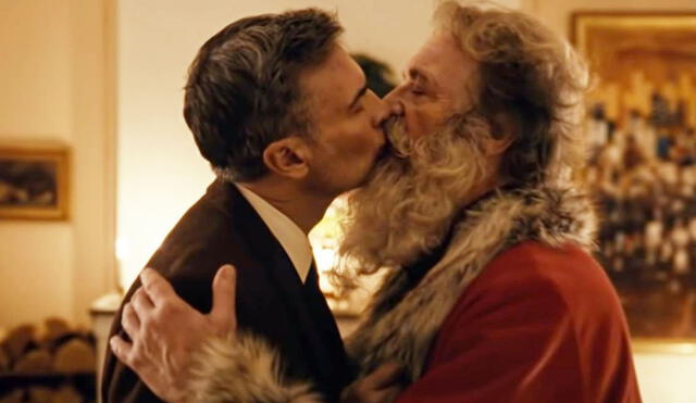 Santa Claus se convierte en el interés amoroso inesperado de alguien en un video publicitario de Noruega. Foto: captura video/YouTube