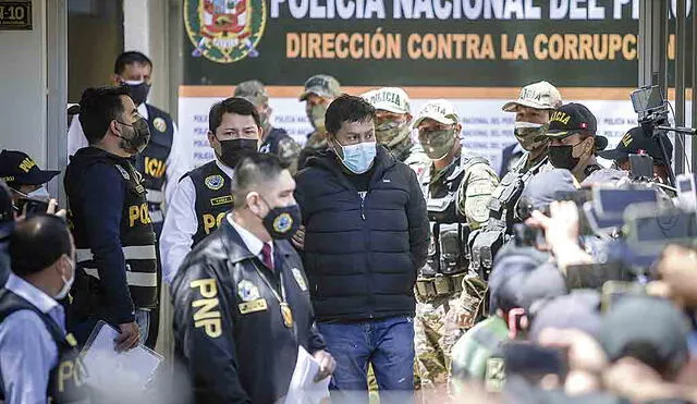 Cáceres Llica cumple prisión preventiva por el caso Los Hijos del Cóndor. Foto: Archivo La República