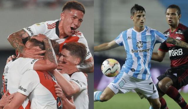 River y Racing jugarán por la fecha 22 de la Superliga Argentina. Foto: Composición LR/River Plate / AFP