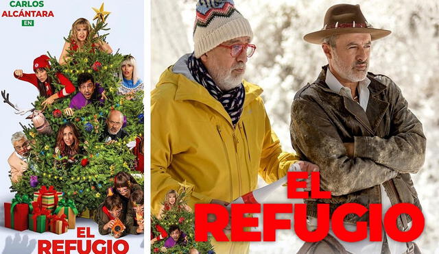 El refugio es la segunda película de Alcántara en España, luego de haber rodado La casa del caracol. Foto: composición/Instagram/@cachinalcantara/@filmaxpresenta