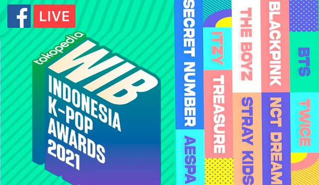 LIVE STREAM Tokiopedia WIB Indonesia K-pop Awards 2021. Foto: Tokiopedia