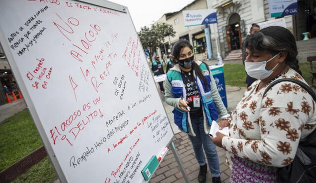 A la fecha han ocurrido 132 feminicidios y casi 5.000 alertas de desaparición, según MIMP. Foto: Municipalidad de Lima