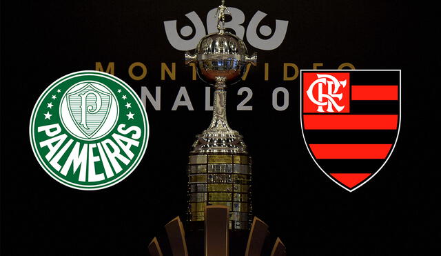 Palmeiras y Flamengo se verán las caras en la final de la Copa Libertadores 2021. Foto: AFP