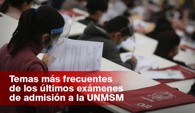 Conoce todo sobre los últimos exámenes de admisión de la UNMSM. Foto: composición de Jazmín Ceras / La República