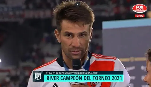 Leonado Ponzio ganó 16 títulos con River Plate. Foto: captura de Sport Center