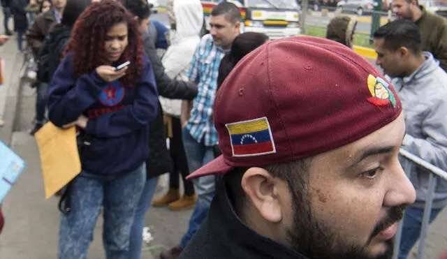 La plataforma R4V actualiza las cifras de venezolanos han salido de su país debido a una crisis política, económica y social sin precedentes. Foto. AFP/referencial
