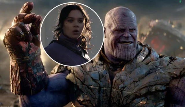 Lo que pasó con Kate Bishop durante el chasquido de Thanos podría verse en la serie Hawkeye. Foto: composición/Marvel Studios / Twitter