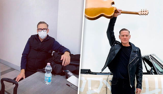 Bryan Adams tendrá que cambiar sus planes tras haberse contagiado del coronavirus. Foto: Bryan Adams/Instagram