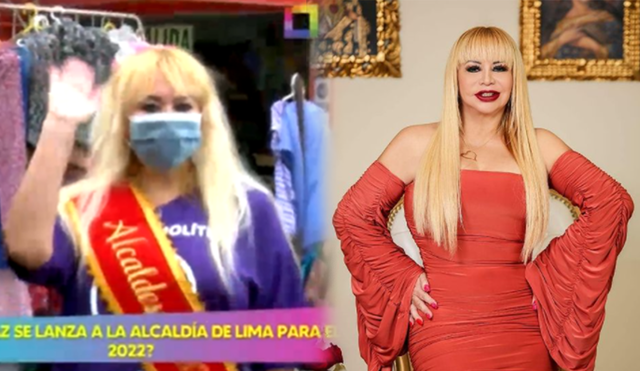 Susy Díaz se animó y lanzó tres de sus famosas dietas relacionadas con la alcaldía. Foto: Susy Díaz/Instagram/captura de América TV