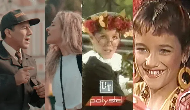 Conoce quienes fueron los protagonistas de algunos de los comerciales más icónicos de los años 90 en Perú. Foto: captura de YouTube/Entel, captura de YouTube/Polystel, captura de YouTube/Fénix.