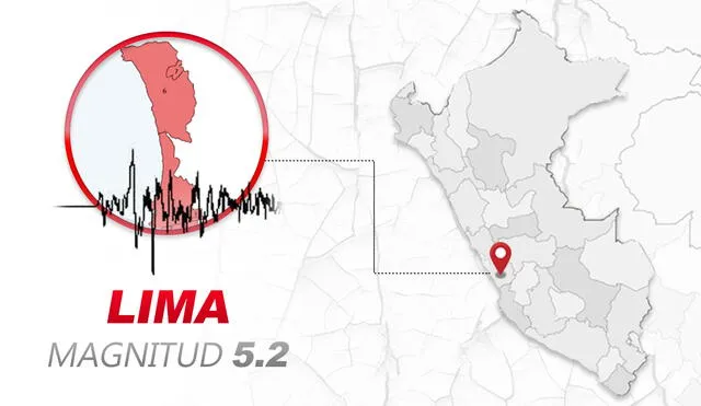 El sismo en el Callao tuvo una magnitud de 5.2. Foto: composición LR