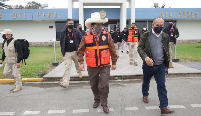 El presidente Pedro Castillo llegará a Amazonas en las próximas horas tras el fuerte sismo. Foto: Presidencia del Perú