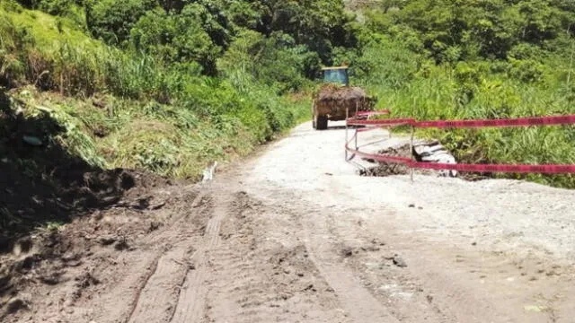 MTC monitorea el estado de las vías nacionales en Amazonas. Foto: MTC